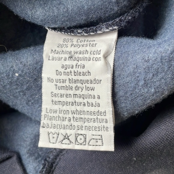 Exist Miami Beach Florida medium hoodie sweatshirt navy - Picture 4 of 7